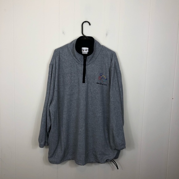 Disney Sweaters - Walt Disney World 1/4 Zip Fleece Sz XL